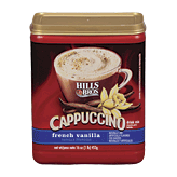 Hills Bros Cappuccino Drink Mix French Vanilla Full-Size Picture